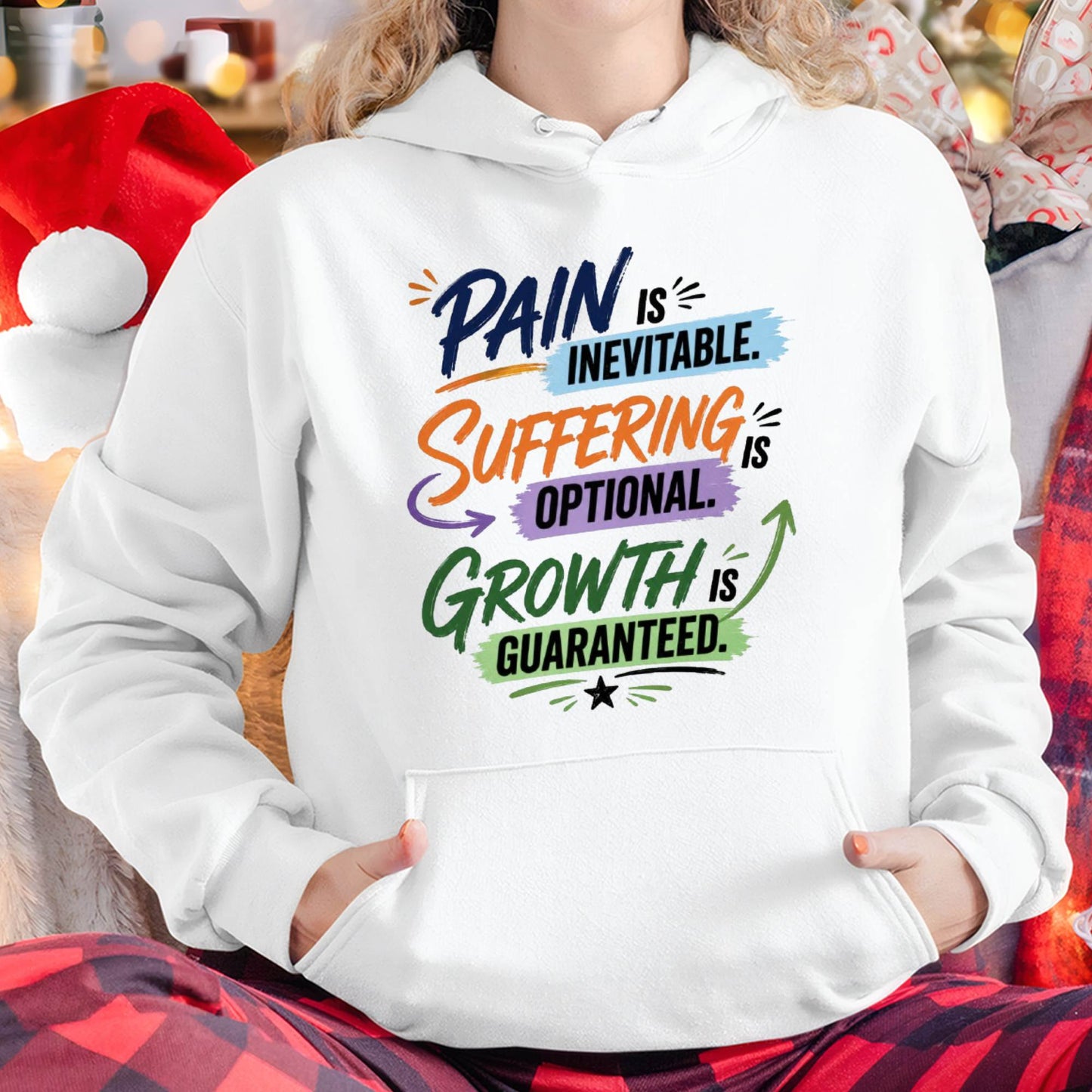 Pain Is Inevitable Suffering Is Optional Growth Is Guaranteed Shirt - TOBY00  (SKU4837-011)