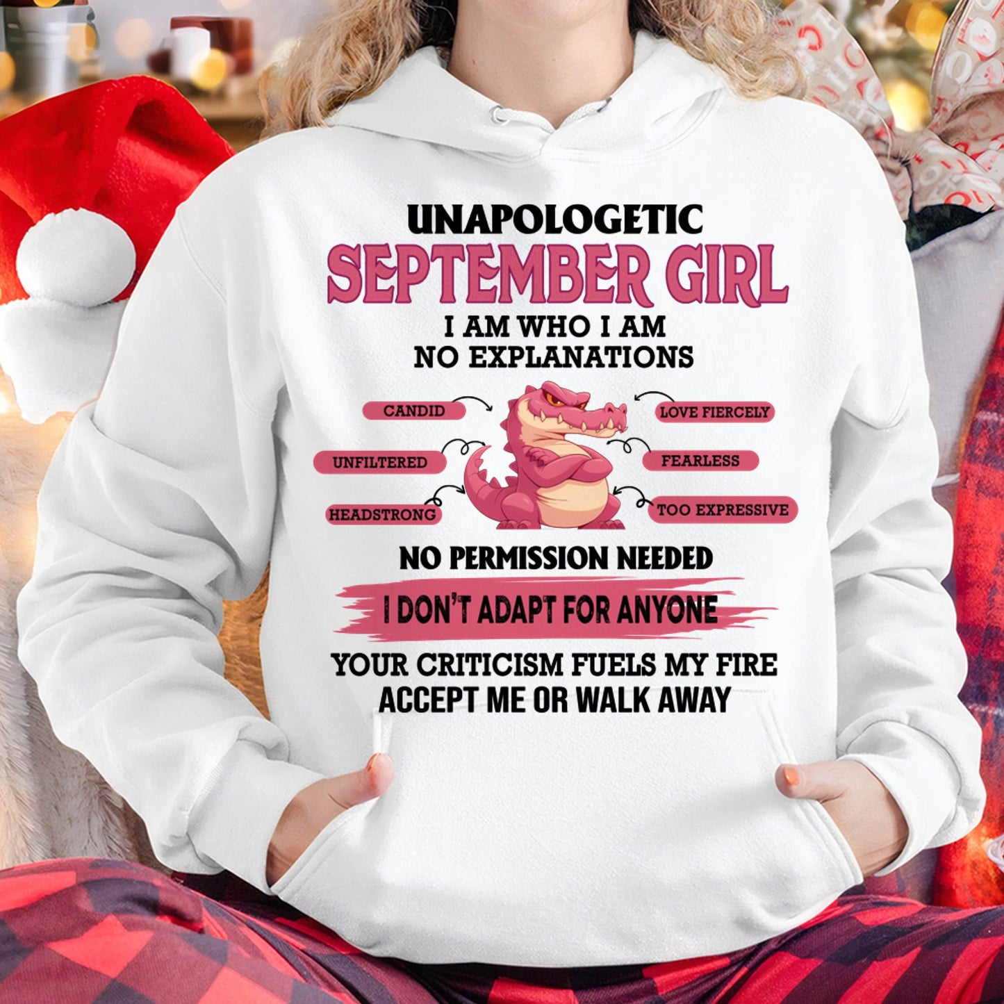 SEPTEMBER, I AM WHO I AM - SHIRT FOR WOMEN - TOBY09 (SKU2605-55-09)