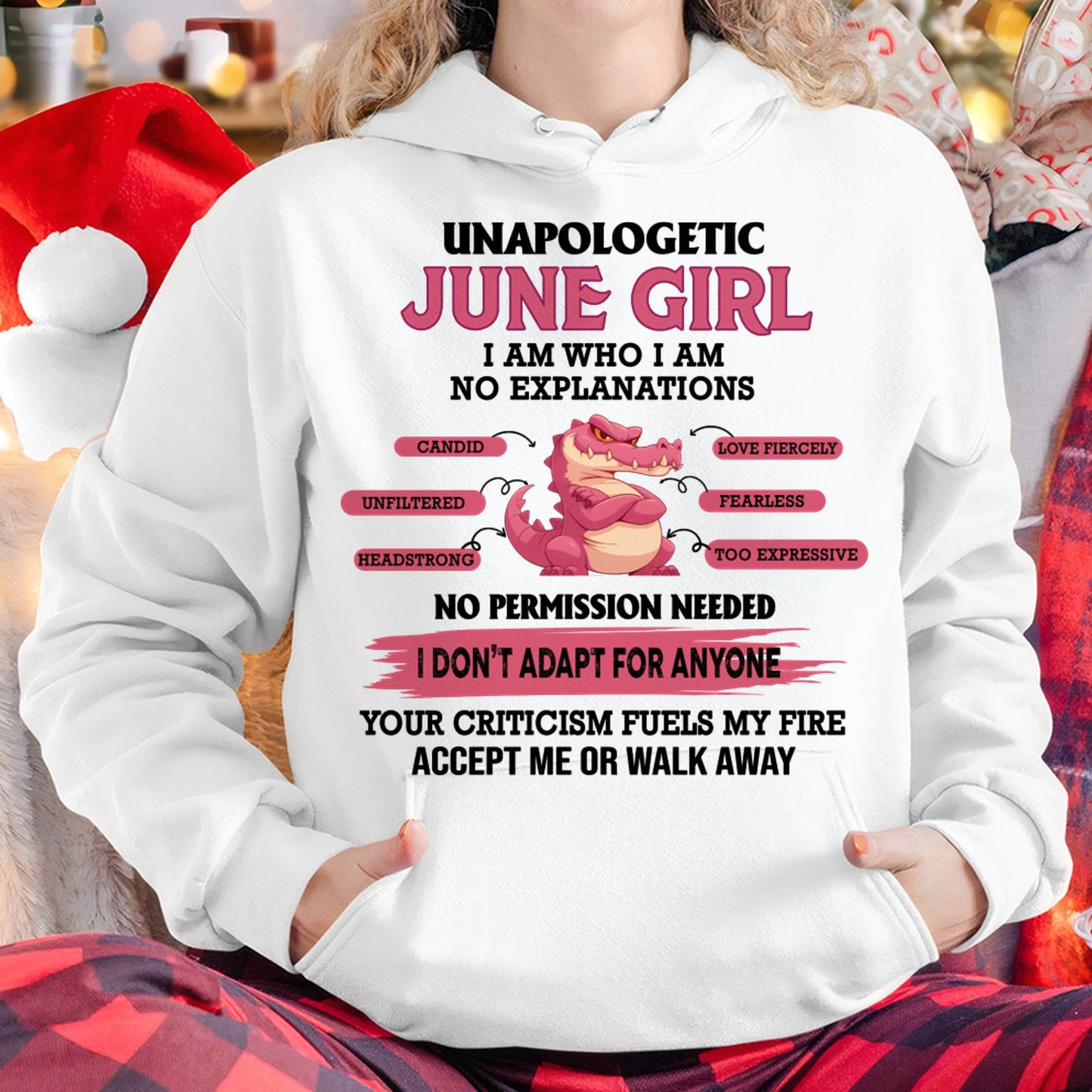 JUNE, I AM WHO I AM - SHIRT FOR WOMEN - TOBY06 (SKU2605-55-06)