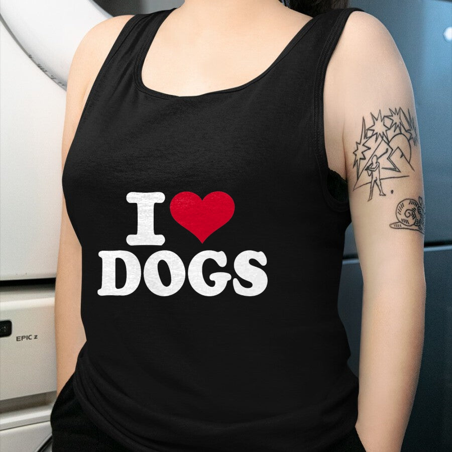 Dog Love Shirt, Dog Lover Gift T-Shirt/Hoodie/Sweatshirt HLT00 - I love dogs T-Shirt