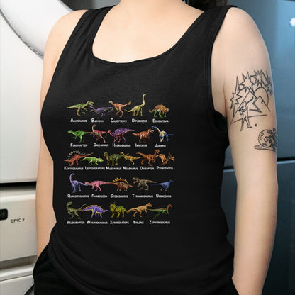 Best Dinosaur Lover Shirt, Funny Dinosaur UnisexT-Shirt/Hoodie/Sweatshirt HLT00 - Dinosaur Alphabet Shirt Educational Dino Dinosaur Lover Kids T-Shirt