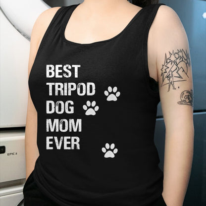 Dog Love Shirt, Dog Lover Gift T-Shirt/Hoodie/Sweatshirt HLT00 - Tripod 3 Legged Dog Owner Novelty Dog Mom T-Shirt