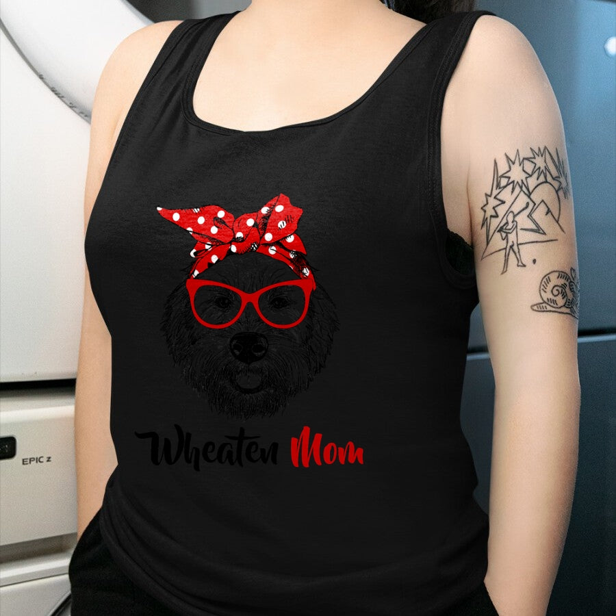 Dog Love Shirt, Dog Lover Gift T-Shirt/Hoodie/Sweatshirt HLT00 - Wheaten Terrier Mom Mama Dog T-Shirt