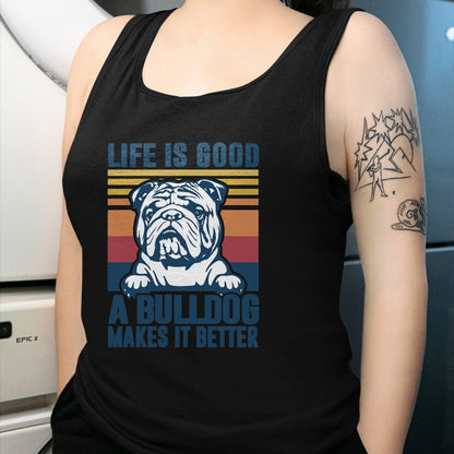 Dog Love Shirt, Dog Lover Gift T-Shirt/Hoodie/Sweatshirt HLT00 - Bulldog Gifts For Women Men Dog Dad Dog Mom English Bulldog T-Shirt