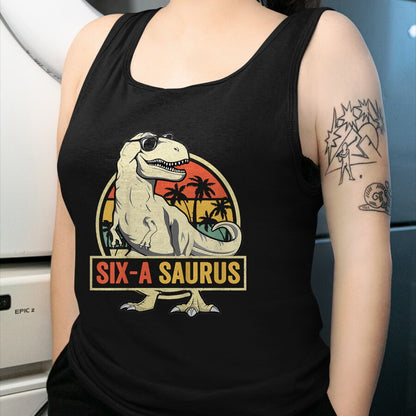 Best Dinosaur Lover Shirt, Funny Dinosaur UnisexT-Shirt/Hoodie/Sweatshirt HLT00 - 6 Year Old Dinosaur Birthday 6th T Rex Dino Six Saurus Tees T Shirts for Kids Boys Girls