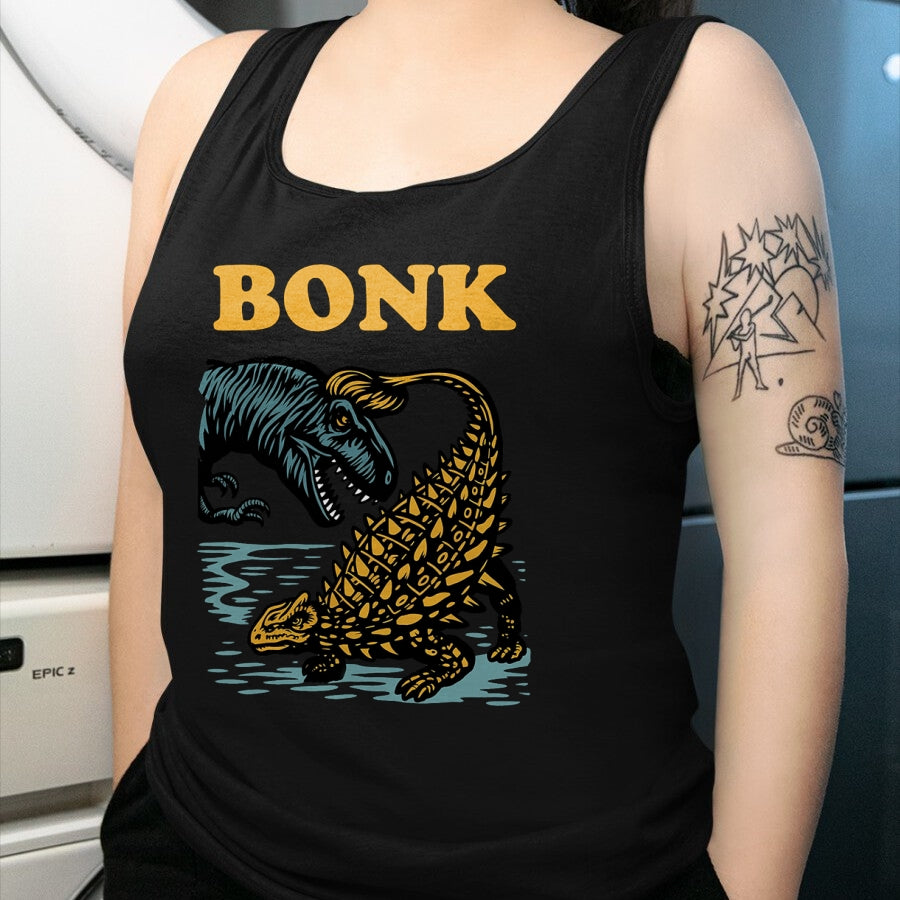 Best Dinosaur Lover Shirt, Funny Dinosaur UnisexT-Shirt/Hoodie/Sweatshirt HLT00 - Bonk Dinosaur Funny Prehistoric Humor Design T-Shirt