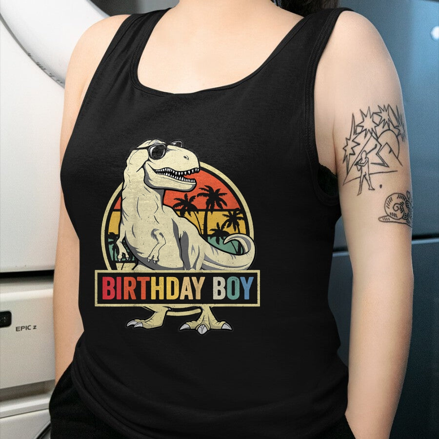 Best Dinosaur Lover Shirt, Funny Dinosaur UnisexT-Shirt/Hoodie/Sweatshirt HLT00 - Birthday Boy Dino T Rex Dinosaur Boys Matching Family Tees T Shirts for Kids