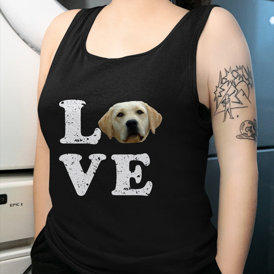 Dog Love Shirt, Dog Lover Gift T-Shirt/Hoodie/Sweatshirt HLT00 - I Love My Yellow Lab T-Shirt  Labrador Retriever Dog Tee T-Shirt
