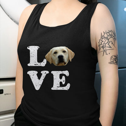 Dog Love Shirt, Dog Lover Gift T-Shirt/Hoodie/Sweatshirt HLT00 - I Love My Yellow Lab T-Shirt  Labrador Retriever Dog Tee T-Shirt