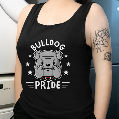 Dog Love Shirt, Dog Lover Gift T-Shirt/Hoodie/Sweatshirt HLT00 - Bulldog Mascot Shirt English Bulldog Pride And Loyalty T-Shirt