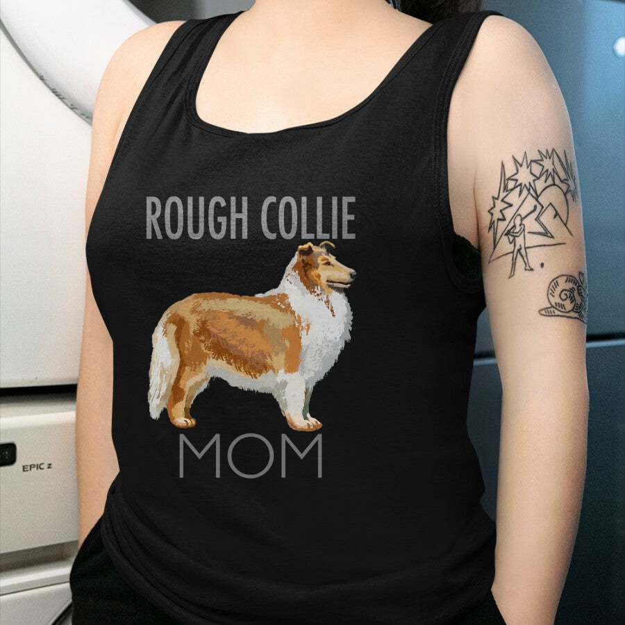 Dog Love Shirt, Dog Lover Gift T-Shirt/Hoodie/Sweatshirt HLT00 - Rough Collie Mom Dog tee shirt T-shirt Tshirt
