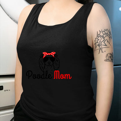 Dog Love Shirt, Dog Lover Gift T-Shirt/Hoodie/Sweatshirt HLT00 - Poodle Mom Vintage Funny Cute Dog Poodle Mom T-Shirt