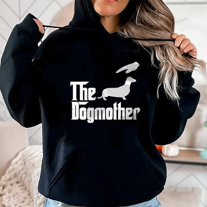 Dog Love Shirt, Dog Lover Gift T-Shirt/Hoodie/Sweatshirt HLT00 - Dachshund Dog Mom The DogMother Funny Dogs Lovers T-Shirt