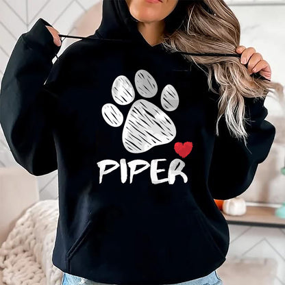 Dog Love Shirt, Dog Lover Gift T-Shirt/Hoodie/Sweatshirt HLT00 - Piper My Dog Piper I love My Dog Piper Puppy Love Dog Lover T-Shirt