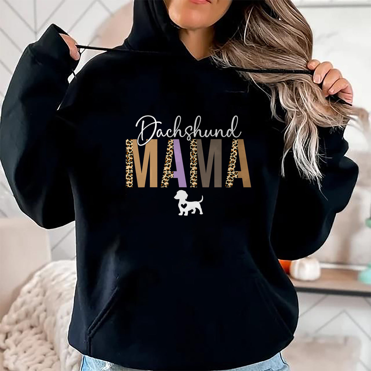 Dog Love Shirt, Dog Lover Gift T-Shirt/Hoodie/Sweatshirt HLT00 - Dachshund mom gifts for women dachshund mama dog mom pet T-Shirt