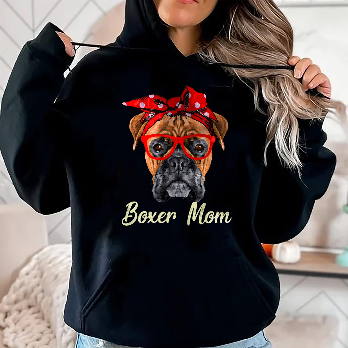 Dog Love Shirt, Dog Lover Gift T-Shirt/Hoodie/Sweatshirt HLT00 - Boxer Mom Dogs Mothers Day Dog Lovers Gifts For Women T-Shirt