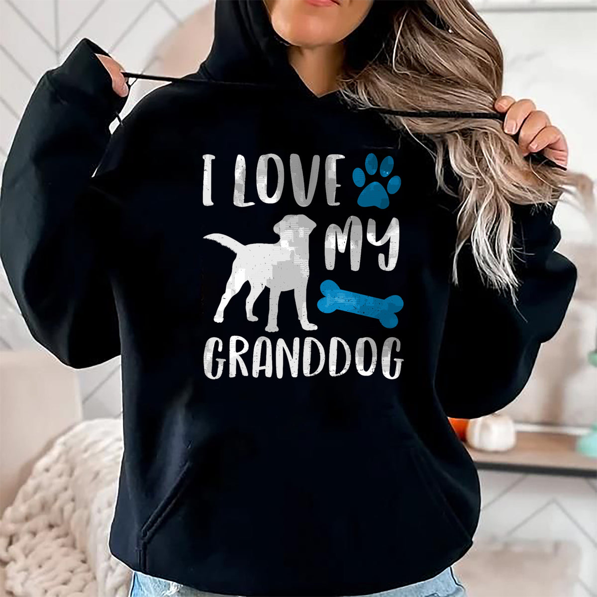 Dog Love Shirt, Dog Lover Gift T-Shirt/Hoodie/Sweatshirt HLT00 - I Love My Granddog Shirt Labrador Retriever Dog Grandma Gift T-Shirt