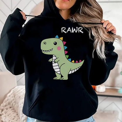 Best Dinosaur Lover Shirt, Funny Dinosaur UnisexT-Shirt/Hoodie/Sweatshirt HLT00 - Cute DinosaursIllustration - Dino Collection - Classic T-Shirt, Men, Black, 3X-Large