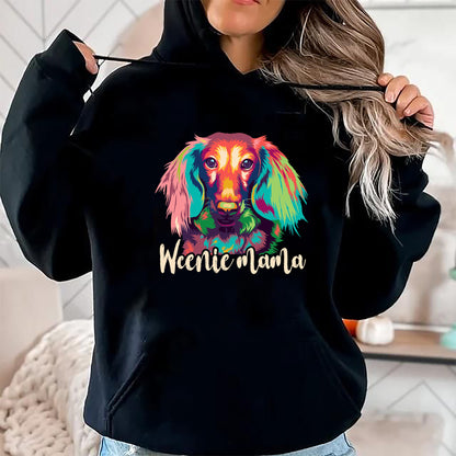 Dog Love Shirt, Dog Lover Gift T-Shirt/Hoodie/Sweatshirt HLT00 - Dachshund-Shirt Women Weenie Mama Mothers Day Weiner Dog Mom T-Shirt