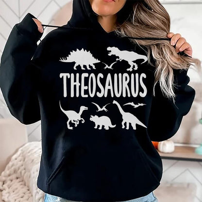 Best Dinosaur Lover Shirt, Funny Dinosaur UnisexT-Shirt/Hoodie/Sweatshirt HLT00 - Dinosaur T Rex Theo Theosaurus Boys Dino Name T-Shirt