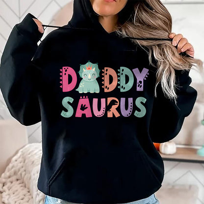 Best Dinosaur Lover Shirt, Funny Dinosaur UnisexT-Shirt/Hoodie/Sweatshirt HLT00 - Daddy Saurus Dad Dinosaur Three Rex Birthday Boy Girl T-Shirt