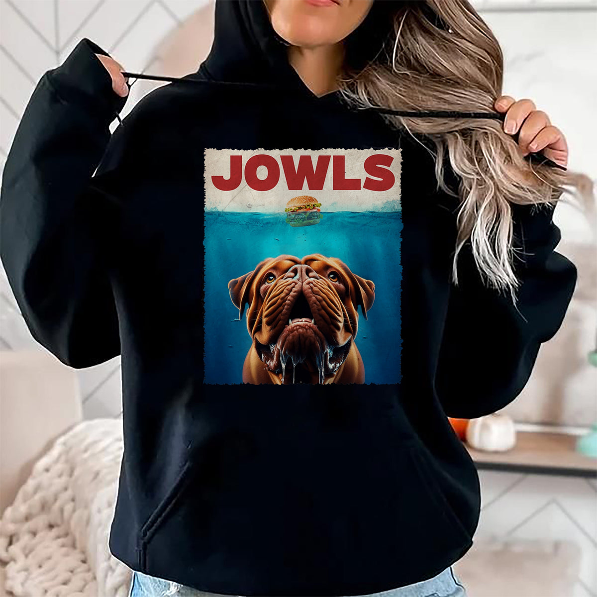 Dog Love Shirt, Dog Lover Gift T-Shirt/Hoodie/Sweatshirt HLT00 - Graphic Love Dogue de Bordeaux Jowls Dogs Kawaii Pet Vintage T-Shirt