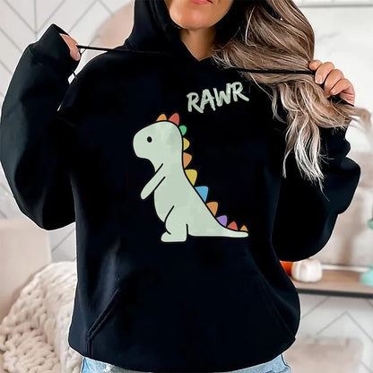Best Dinosaur Lover Shirt, Funny Dinosaur UnisexT-Shirt/Hoodie/Sweatshirt HLT00 - Cute Dino Shirt Rawr Dinosaur Roaring Funny Kid Dino Cartoon T-Shirt