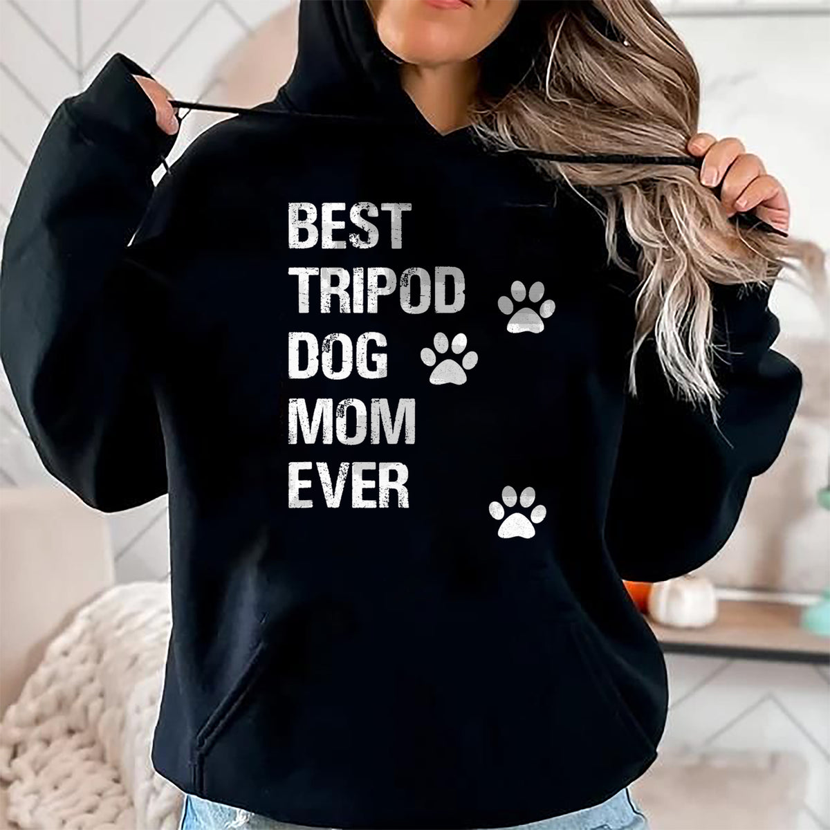 Dog Love Shirt, Dog Lover Gift T-Shirt/Hoodie/Sweatshirt HLT00 - Tripod 3 Legged Dog Owner Novelty Dog Mom T-Shirt