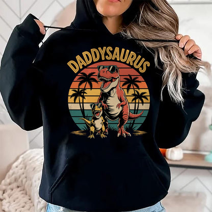 Best Dinosaur Lover Shirt, Funny Dinosaur UnisexT-Shirt/Hoodie/Sweatshirt HLT00 - Daddysaurus Dinosaur Design for Father_s Day T-Shirt