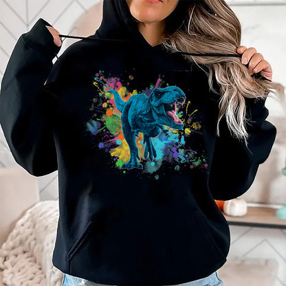 Best Dinosaur Lover Shirt, Funny Dinosaur UnisexT-Shirt/Hoodie/Sweatshirt HLT00 - Colorful Retro T Rex Dinosaur Gear for Men, Women & Kids T-Shirt