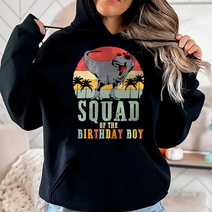 Best Dinosaur Lover Shirt, Funny Dinosaur UnisexT-Shirt/Hoodie/Sweatshirt HLT00 - Funny Dinosaur Fan Squad Birthday Boy Dino T-Rex Adults Kids T-Shirt
