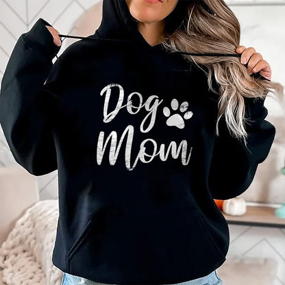 Dog Love Shirt, Dog Lover Gift T-Shirt/Hoodie/Sweatshirt HLT00 - Dog Mom - Vintage  Worn Design - Funny Dog Paw - Classic T-Shirt