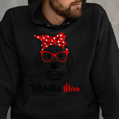 Dog Love Shirt, Dog Lover Gift T-Shirt/Hoodie/Sweatshirt HLT00 - Wheaten Terrier Mom Mama Dog T-Shirt