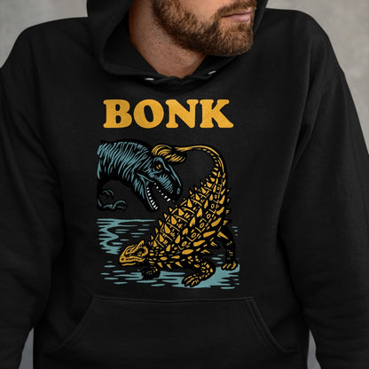 Best Dinosaur Lover Shirt, Funny Dinosaur UnisexT-Shirt/Hoodie/Sweatshirt HLT00 - Bonk Dinosaur Funny Prehistoric Humor Design T-Shirt