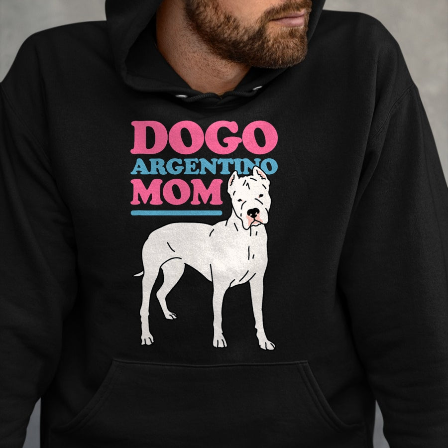Dog Love Shirt, Dog Lover Gift T-Shirt/Hoodie/Sweatshirt HLT00 - Dogo Argentino Mom Dog Owner Dogo Argentino T-Shirt