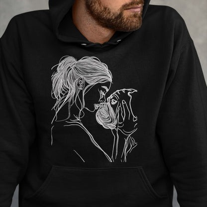 Dog Love Shirt, Dog Lover Gift T-Shirt/Hoodie/Sweatshirt HLT00 - English Bulldog Mom Dog Art Mother_s Day T-Shirt