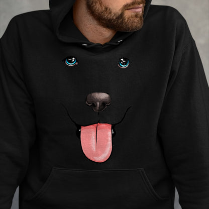 Dog Love Shirt, Dog Lover Gift T-Shirt/Hoodie/Sweatshirt HLT00 - Labrador Face Lab Dog Costume I Love My Labrador T-Shirt