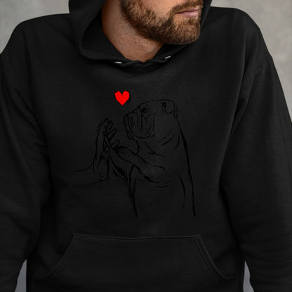 Dog Love Shirt, Dog Lover Gift T-Shirt/Hoodie/Sweatshirt HLT00 - English Bulldog Love Cute Bully Dog Mom Funny Girls Gift T-Shirt