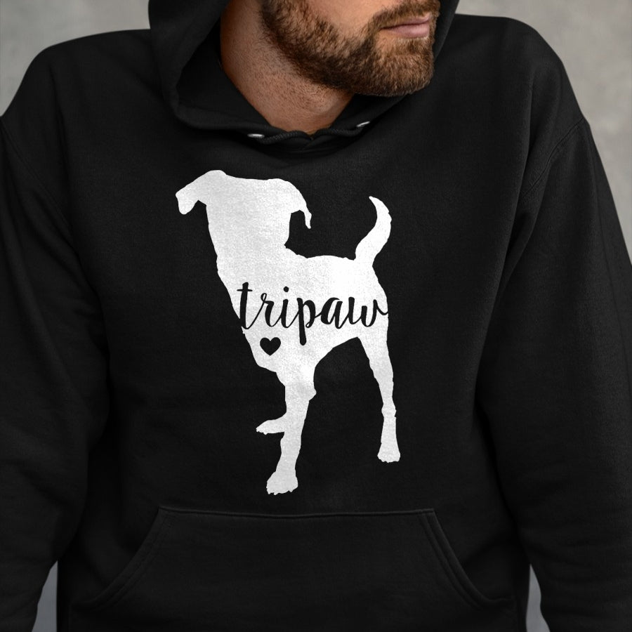 Dog Love Shirt, Dog Lover Gift T-Shirt/Hoodie/Sweatshirt HLT00 - Tripaw Dog, Three Legged Dog, Tripaw Mom, Tripod Dog T-Shirt