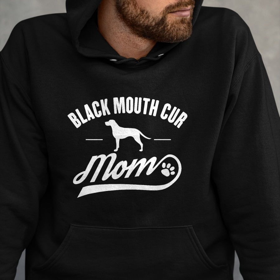 Dog Love Shirt, Dog Lover Gift T-Shirt/Hoodie/Sweatshirt HLT00 - Black Mouth Cur Mom T-Shirt - Dog Owner Lover T-Shirt