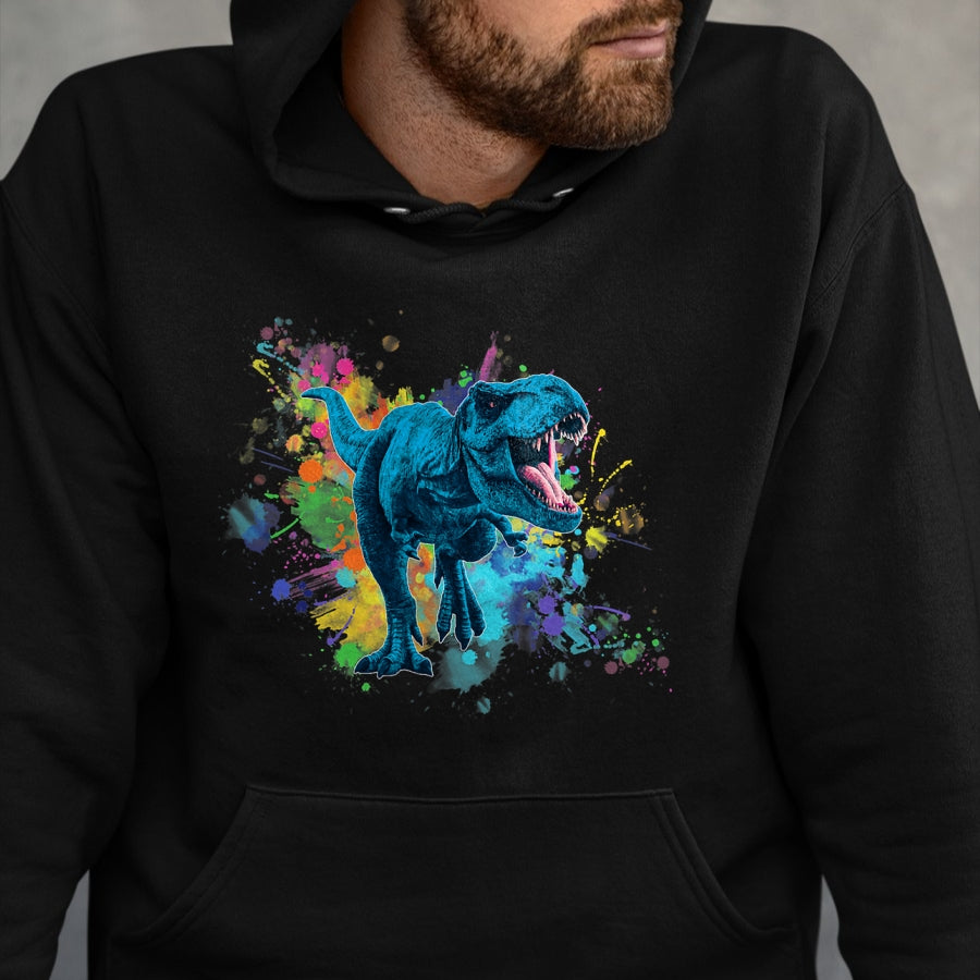 Best Dinosaur Lover Shirt, Funny Dinosaur UnisexT-Shirt/Hoodie/Sweatshirt HLT00 - Colorful Retro T Rex Dinosaur Gear for Men, Women & Kids T-Shirt