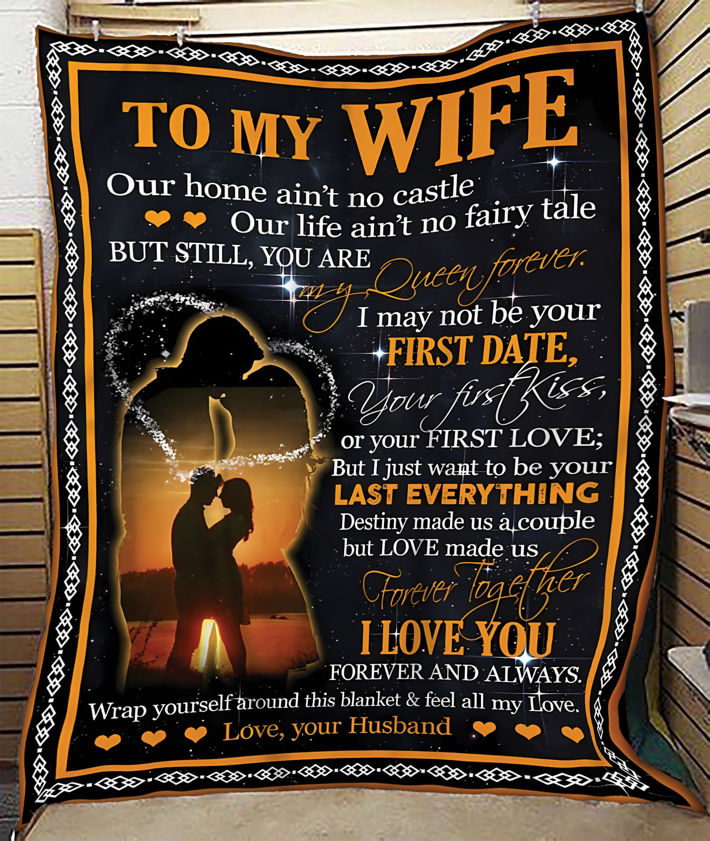 Blanket From Loving Husband To Wife : No Castle Needed, No Fairy Tale Story – TOBY00 (SKUB12-220)