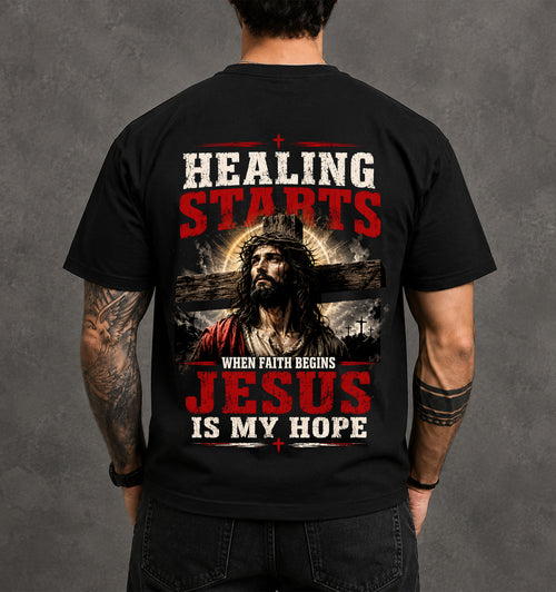 JESUS IS MY HOPE - SHIRTS FOR MEN - TOBY00 (SKU2608-73)