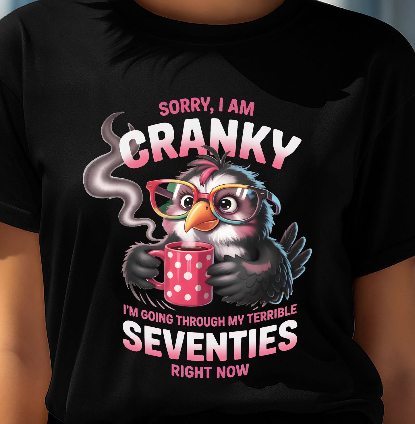 SORRY I AM CRANKY - BIRTHDAY SHIRT FOR WOMEN - TOBY00 (SKU12-227)