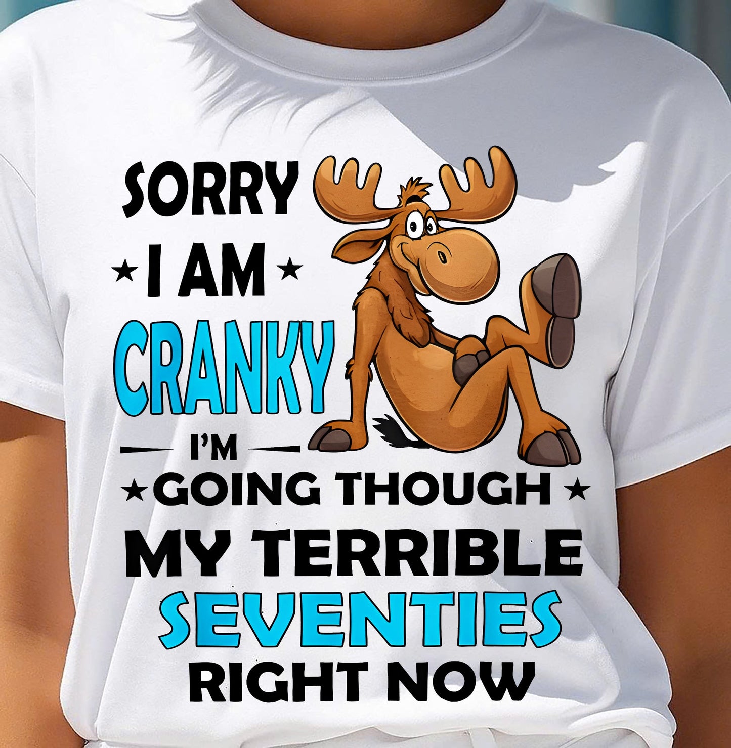 SORRY I AM CRANKY - BIRTHDAY SHIRT FOR WOMEN - TOBY00 (SKU12-249)