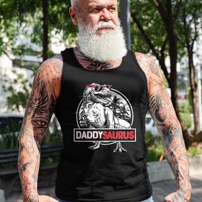 Best Dinosaur Lover Shirt, Funny Dinosaur UnisexT-Shirt/Hoodie/Sweatshirt HLT00 - Daddy Saurus T rex Dinosaur Men Father_s Day Family Matching T-Shirt