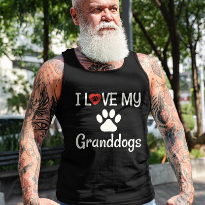 Dog Love Shirt, Dog Lover Gift T-Shirt/Hoodie/Sweatshirt HLT00 - I Love My Granddogs Shirt, Dog Grandma Grandpa Granddog Tee T-Shirt