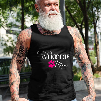 Dog Love Shirt, Dog Lover Gift T-Shirt/Hoodie/Sweatshirt HLT00 - Whoodle Mom Pink Dog Paw Gift T-Shirt