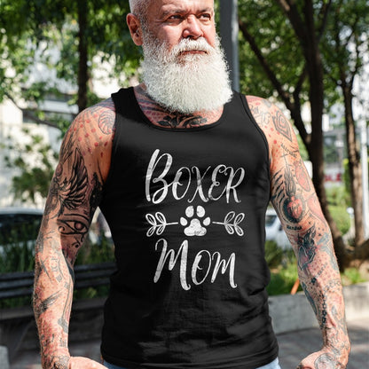 Dog Love Shirt, Dog Lover Gift T-Shirt/Hoodie/Sweatshirt HLT00 - Boxer Mom Shirt Boxer Dog Lover Owner Funny Boxer Dog Mom T-Shirt