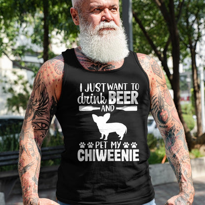 Dog Love Shirt, Dog Lover Gift T-Shirt/Hoodie/Sweatshirt HLT00 - Beer Funny Dog Owner Lover Chiweenie Dog Mom Dad Gift T-Shirt